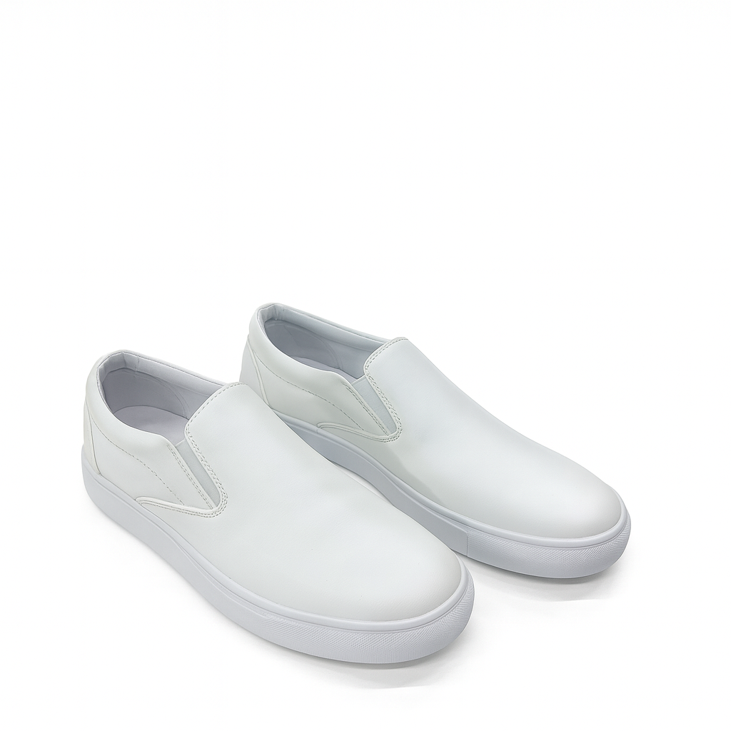 Classic Black Slip-On Sneakers