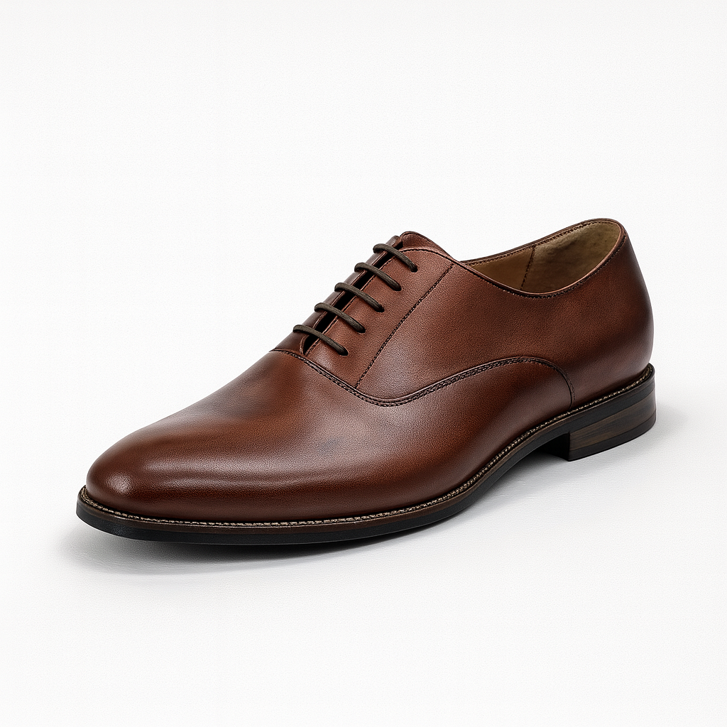 Men’s Classic Brown Oxford Dress Shoes