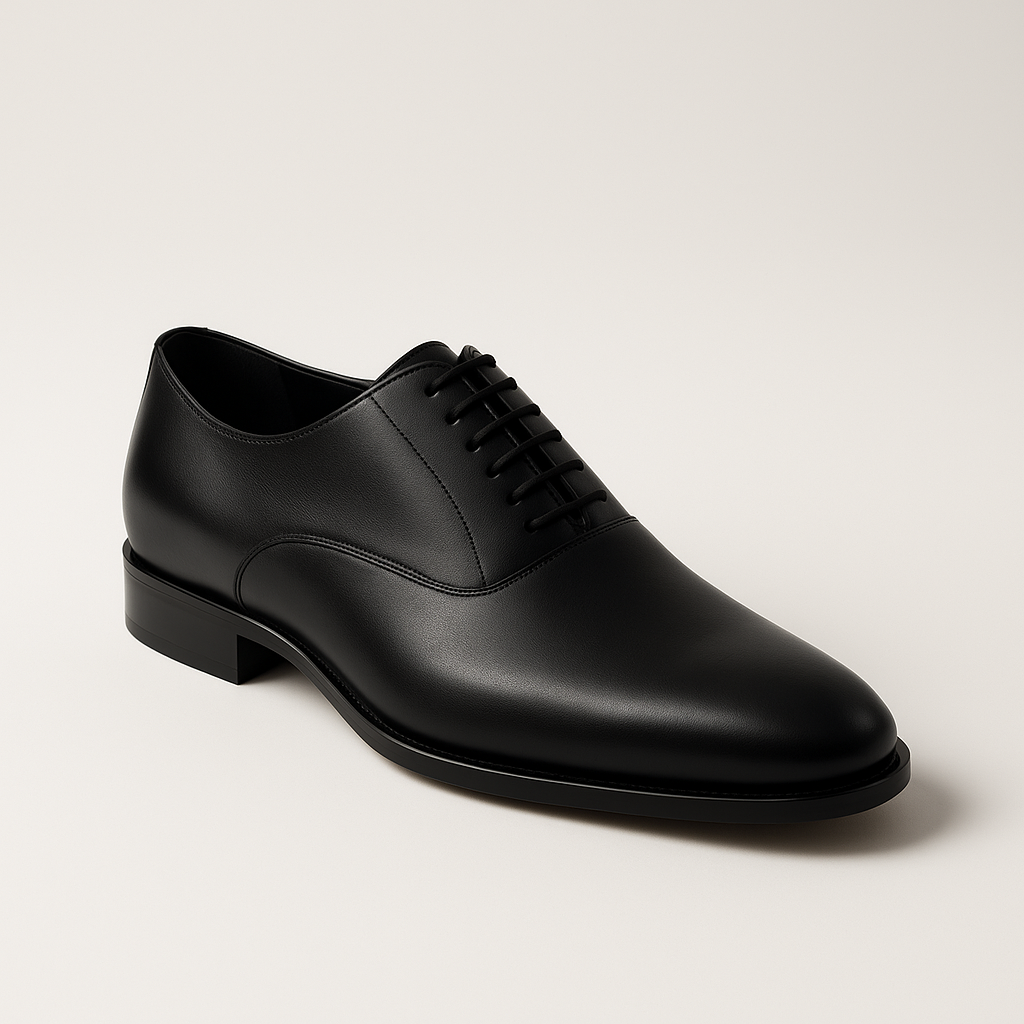 Men’s Classic Black Oxford Dress Shoes