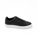 Black Casual Lace-Up Sneakers for Men